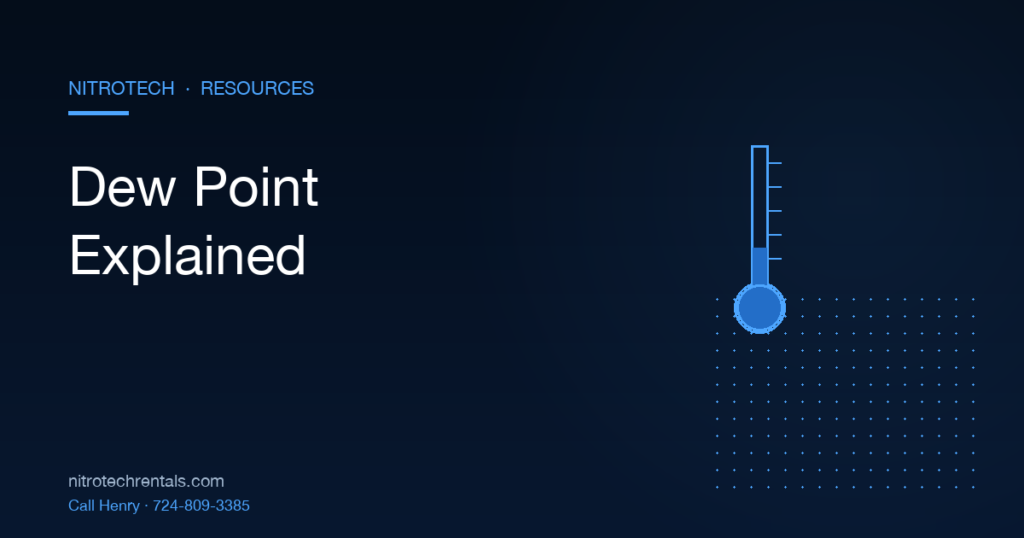 Dew point explained for pipeline engineers — NitroTech