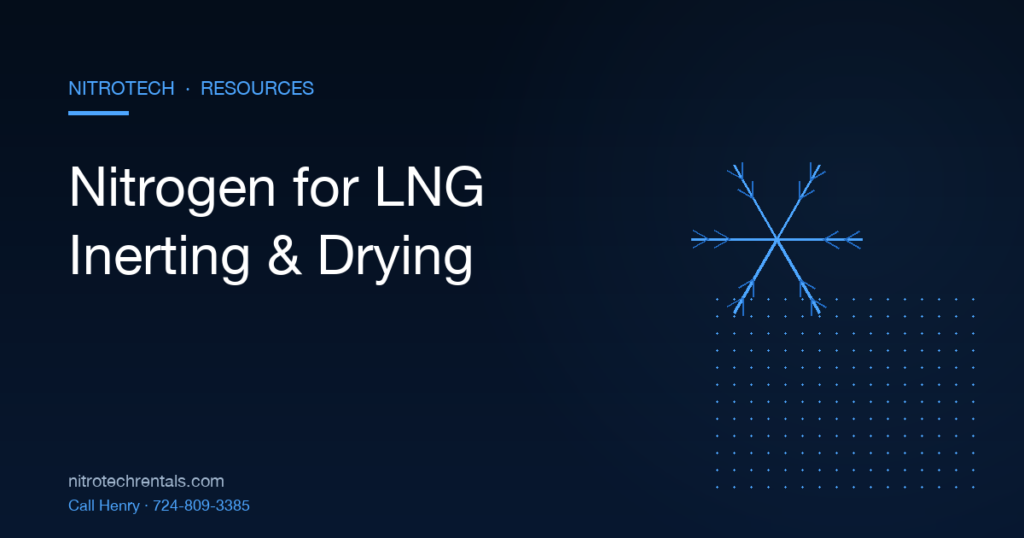 Nitrogen support for LNG facilities — inerting and drying with NitroTech